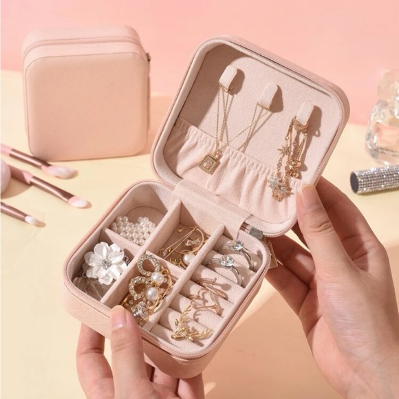 Travel jewelry box nip pink - Picture 3 of 8